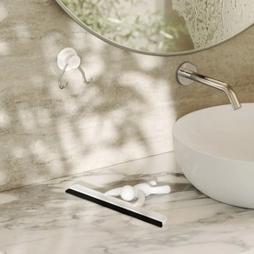 Fehér vízlehúzó tartóval 26 cm Buddy – Umbra
