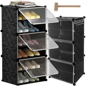 Modular shoe rack - 6 levels