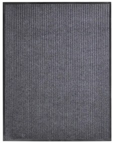 szürke PVC lábtörlő 117x220 cm