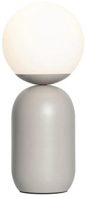 NORDLUX Notti asztali lámpa, szürke, E14, max. 25W, 15cm átmérő, 2011035010