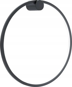 Fali lámpa Saturno Black 25W Led