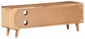 tömör akácfa TV-szekrény 115 x 30 x 39 cm