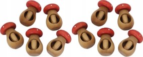 Diótörő szett Gomba légy piros kis pöttyök 10 db