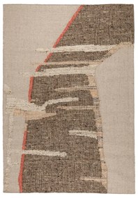 Barna-bézs gyapjú szőnyeg 200x300 cm Briton – Dutchbone