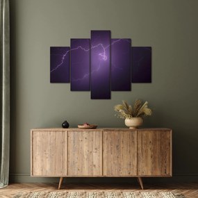 Villámzó égbolt képe (150x105 cm)