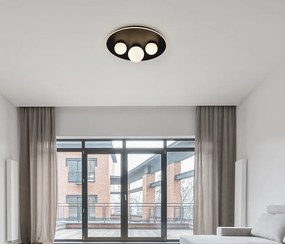 Mennyezeti Lámpa Fekete VELNA NOVA LUCE 9061431