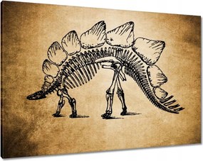 Festmények 100x70 Dinoszaurusz őstörténet Dino