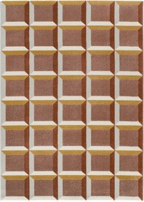 Terrakotta színű szőnyeg 160x230 cm Amara – Universal