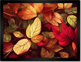 Poszterek keretben 40x30 Őszi levelek Ősz