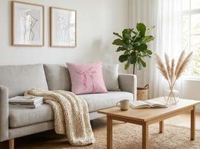 Párnahuzat PINKARA 45x45 cm, rózsaszín