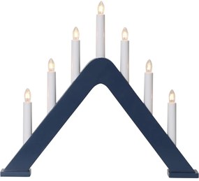 Sötétkék konnektorhoz csatlakoztatható karácsonyi fénydekoráció Jarve – Star Trading