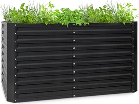 Blumfeldt High Grow Straight, emelt ágyás, 200 x 90 x 100 cm, 1800 l, acél