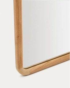 Fali tükör tömörfa kerettel 55x155 cm Milsa – Kave Home