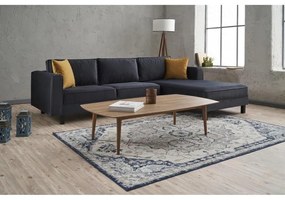 Sarokkanapé Kale Velvet Jobbos - Antracit