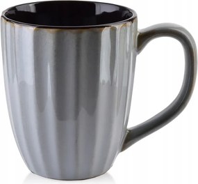 Kerámia bögre égetett szürke 400 ml Evie Grey