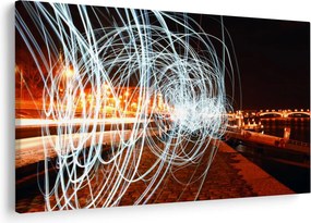 A fényhullámok képe (90x60 cm)