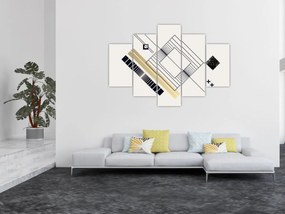 Kép - Geometriai formák N⁰6 (150x105 cm)
