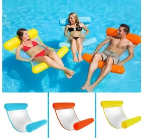 Felfújható matrac a vízbe - narancs