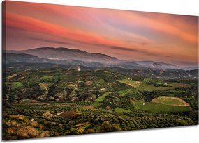 Vászonkép Természet Panoráma Nyugat 120x70 cm