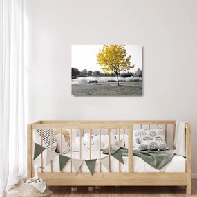 Kép - Pihenés a parkban (üvegen) (70x50 cm)