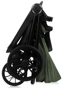 Lionelo - Kombinált babakocsi 2 az 1-ben MIKA PLUS Olívazöld