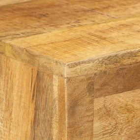 tömör mangófa cipőszekrény 86 x 35 x 55 cm