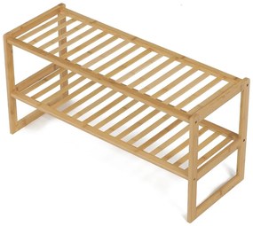 Cipősszekrény B010 NAT, bambusz