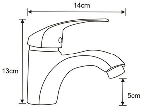 Mexen Fabia DF62 fürdőszett, fekete, 746503DF62-70