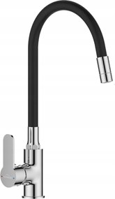 Invena Konyhai Csaptelep Xanti, Króm/fekete