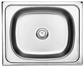 Deante ZEU_010A - Mosogató TECHNO 40x50 cm szatén