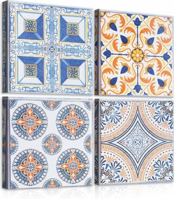 Vászonkép 50x50 Marokkói minták mediterrán stílus etnikai motívumok