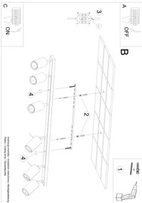 Brilagi -  LED Spotlámpa ASMUS 6xGU10/7W/230V fehér