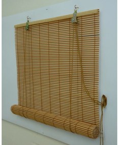 Bambusz roló natúr/ cseresznye, 60 x 160 cm