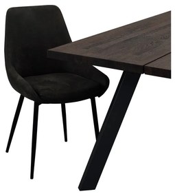 Sötétszürke étkezőszék szett 2 db-os Sierra – Rowico