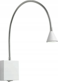 Lucide Buddy Led fali lámpa 3W 4000K fehér-króm 300lm