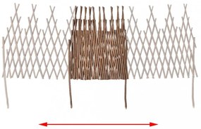 Kihúzható rácsos fűzfa kerítés 5 db-os szett 170 x 55 cm