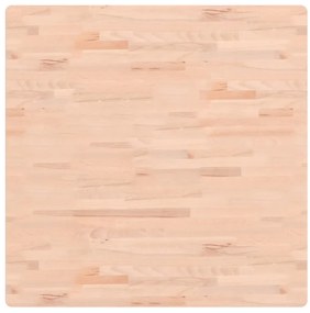 tömör bükkfa négyzet alakú asztallap 90 x 90 x 2,5 cm