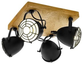 Eglo 49079 - Spotlámpa GATEBECK 4xE14/40W/230V