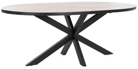 KRISTEL modern mangófa étkezőasztal - 200cm