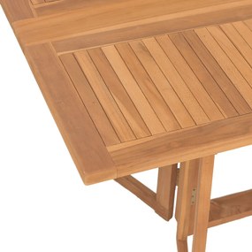 7 részes Kerti Étkezőszett Tömör Fa Teak