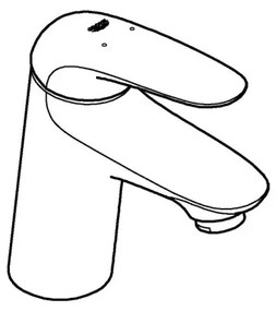 GROHE 23715003 - EUROSTYLE mosdócsaptelep, S méret, fényes króm