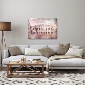 Kép - Vintage képeslap a városról N⁰2 (70x50 cm)