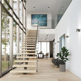 Sötétszürke fali lámpa ø 10 cm Roda – Sollux