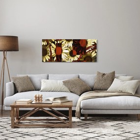 Virágok képe (120x50 cm)