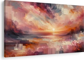 Kép - Festett alkonyat (90x60 cm)