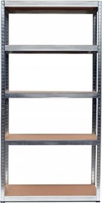Álló polc, fém, 180X90X40, 175 kg / polc