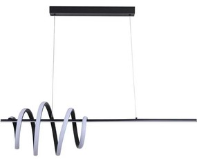 Searchlight 22510BK - LED dimmelhető kábelen függesztett csillár SWORD LED/40W/230V 3000K