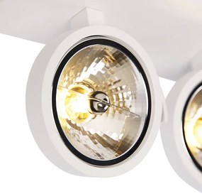 Design reflektor lámpa fehér állítható 3-lámpás - Go