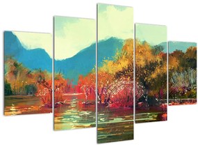 Kép - őszi színek (150x105 cm)