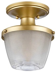 Quoizel QZ-DUBLIN-SF-PNBR - Fürdőszobai lámpa DUBLIN 1xE27/40W/230V IP44 arany